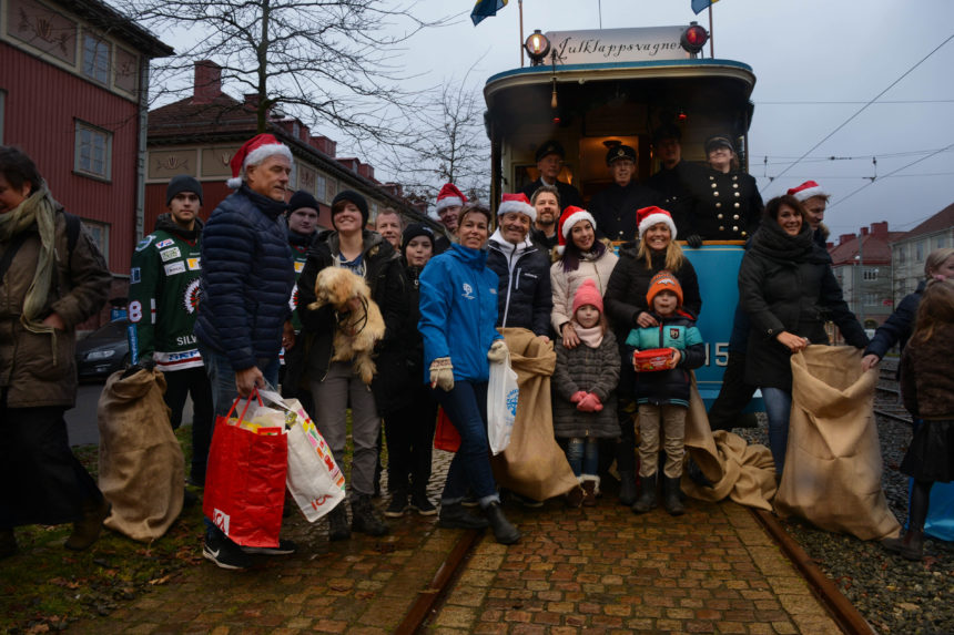 Stadsmissionen julklappsvagnen