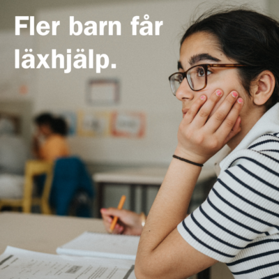 Bli månadsgivare och bidra till att fler barn får läxhjälp.
